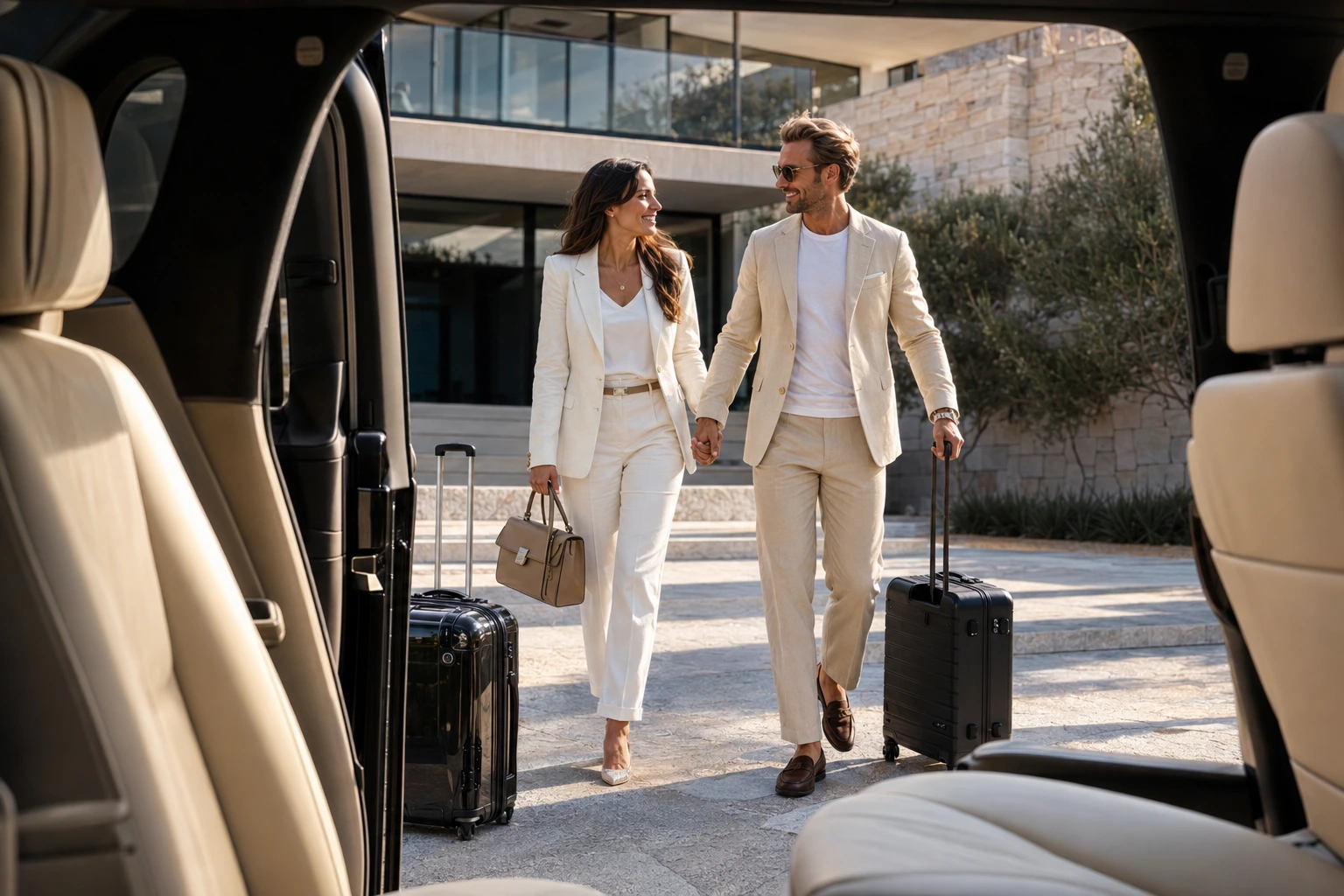 Luxury Resort Arrival